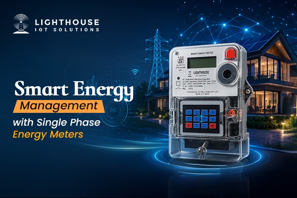 Smart Energy Management with Single Phase Energy Meters